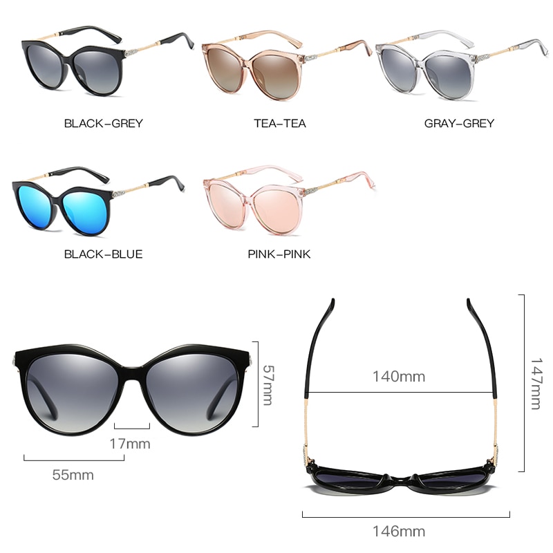 Women Luxury Glasses W1028 - Image 5