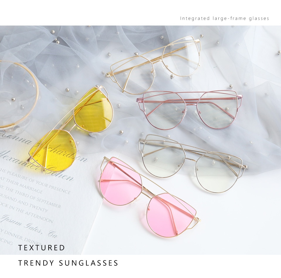 Women Luxury Glasses W1039 - Image 8