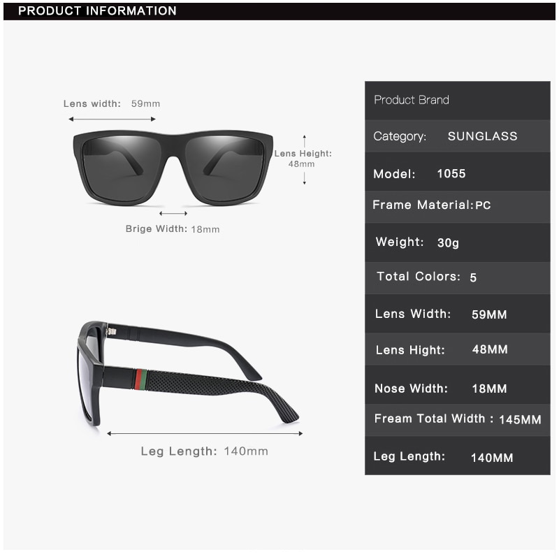 MCD Women’s Polarized Glasses Women Luxury Glasses W1007 - Image 10